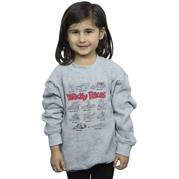 Wacky Races Girls Car Lineup Sweatshirt