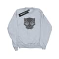 Miniatyrbillede 1 af 5: Marvel Girls Black Panther Black On Black Sweatshirt