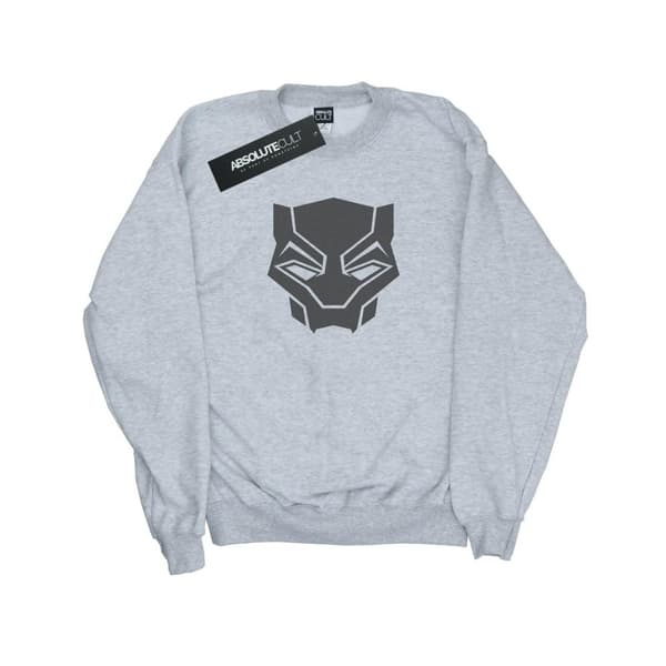 Marvel Girls Black Panther Black On Black Sweatshirt
