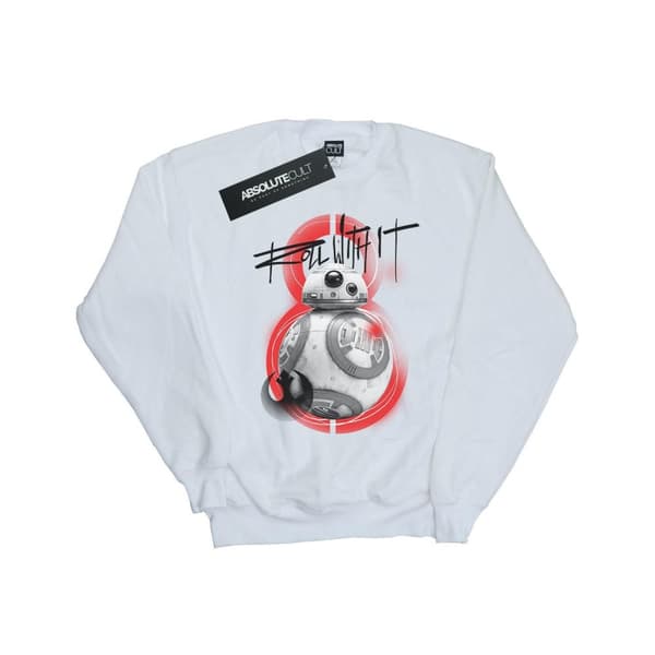 Star Wars Girls The Last Jedi BB-8 Roll With It Sweatshirt