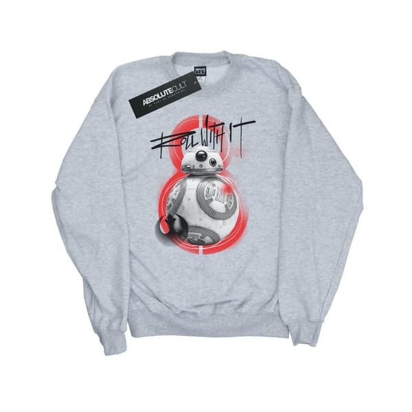 Star Wars Girls The Last Jedi BB-8 Roll With It Sweatshirt
