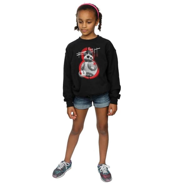 Star Wars Girls The Last Jedi BB-8 Roll With It Sweatshirt