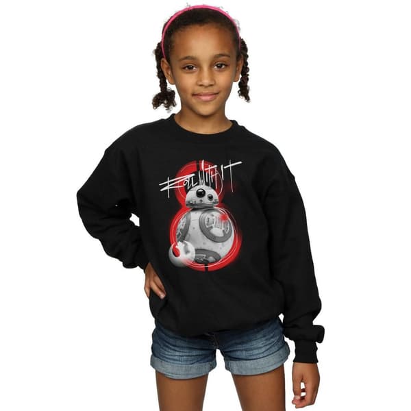 Star Wars Girls The Last Jedi BB-8 Roll With It Sweatshirt