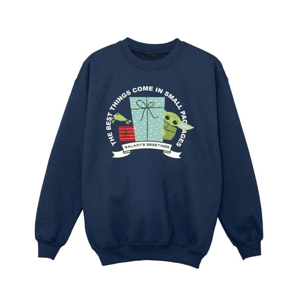 Star Wars Girls The Mandalorian Galaxens hälsningar Sweatshirt