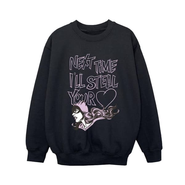 DC Comics Pojkar Batman Batgirl I´ll Steal Your Heart Sweatshirt
