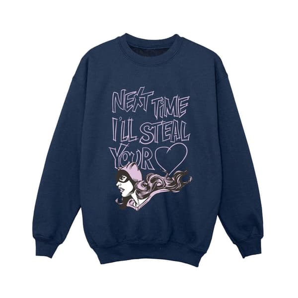 DC Comics Pojkar Batman Batgirl I´ll Steal Your Heart Sweatshirt