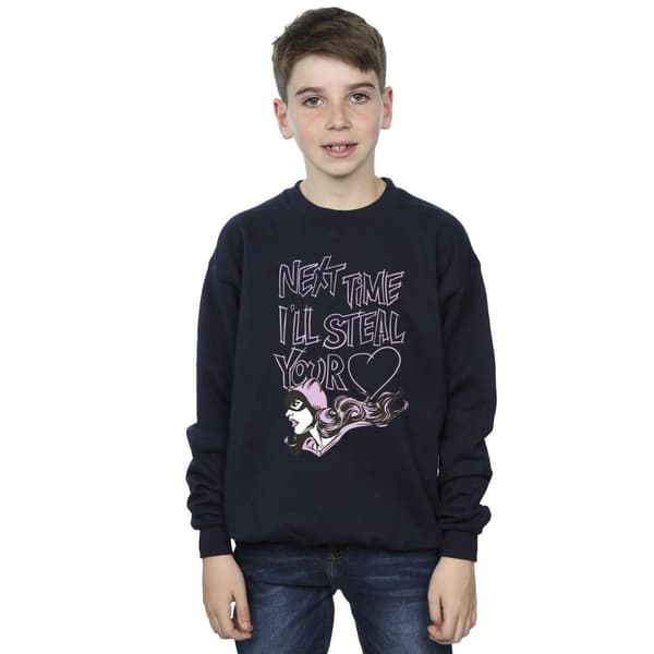 DC Comics Pojkar Batman Batgirl I´ll Steal Your Heart Sweatshirt