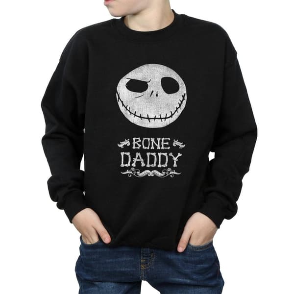 Disney Pojkar Nightmare Before Christmas Bone Daddy Sweatshirt