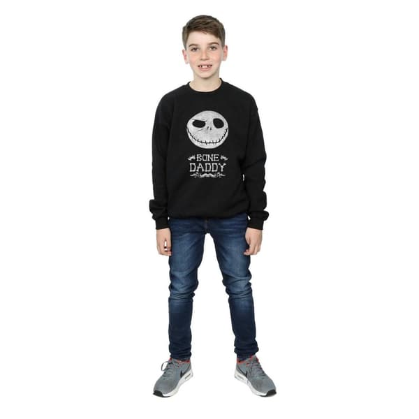 Disney Pojkar Nightmare Before Christmas Bone Daddy Sweatshirt