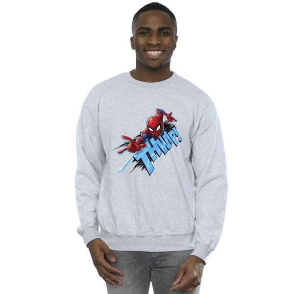 Marvel Mens Spider-Man Thump Sweatshirt