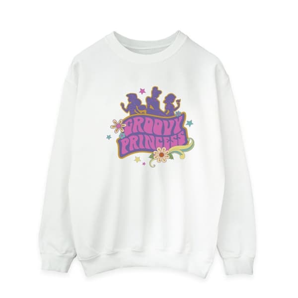 Disney Mens Princesses Groovy Princess Sweatshirt