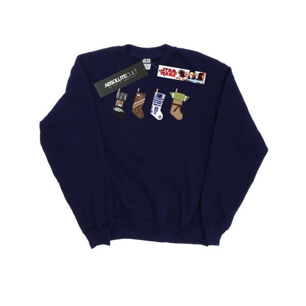 Star Wars Sweatshirt med julstrumpor för herrar