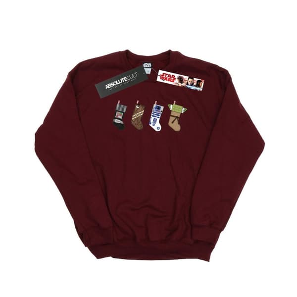 Star Wars Sweatshirt med julstrumpor för herrar