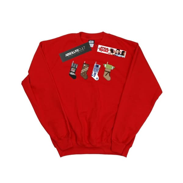 Star Wars Sweatshirt med julstrumpor för herrar