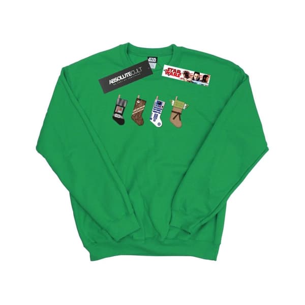 Star Wars Sweatshirt med julstrumpor för herrar