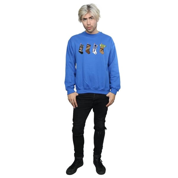 Star Wars Mens Christmas Stockings Sweatshirt
