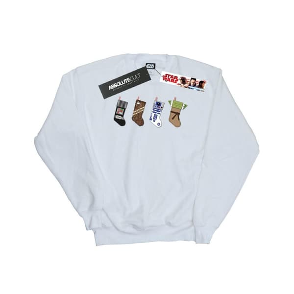 Star Wars Sweatshirt med julstrumpor för herrar