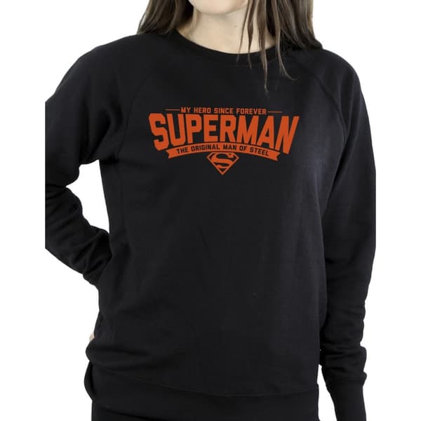 DC Comics Dam/Tjej Superman Hero Dad Sweatshirt