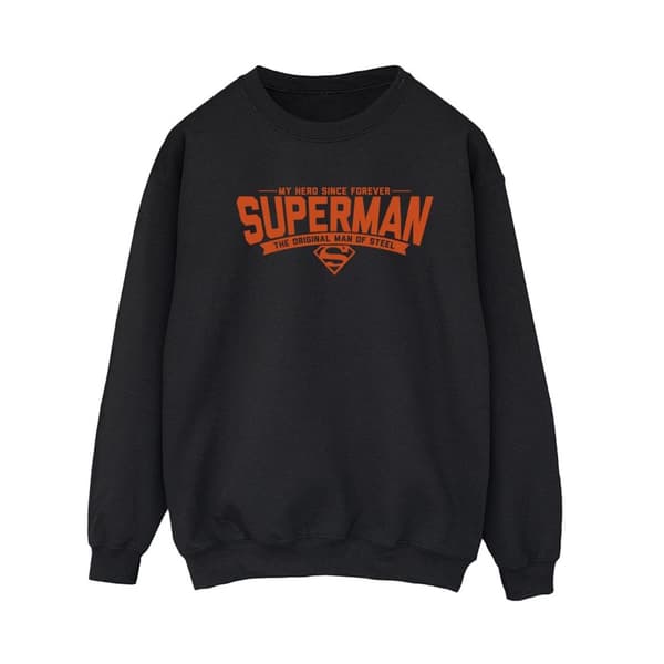 DC Comics Dam/Tjej Superman Hero Dad Sweatshirt
