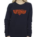 Miniatyrbild 3 av 4: DC Comics Dam/Tjej Superman Hero Dad Sweatshirt