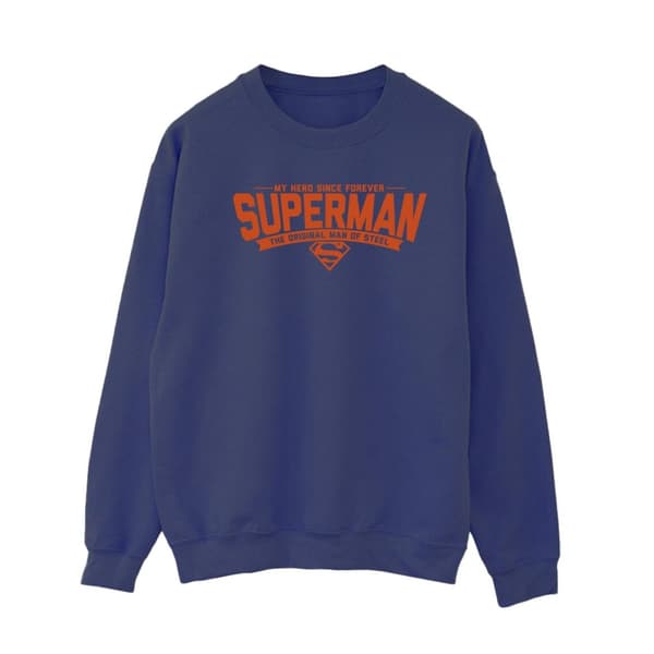 DC Comics Dam/Tjej Superman Hero Dad Sweatshirt
