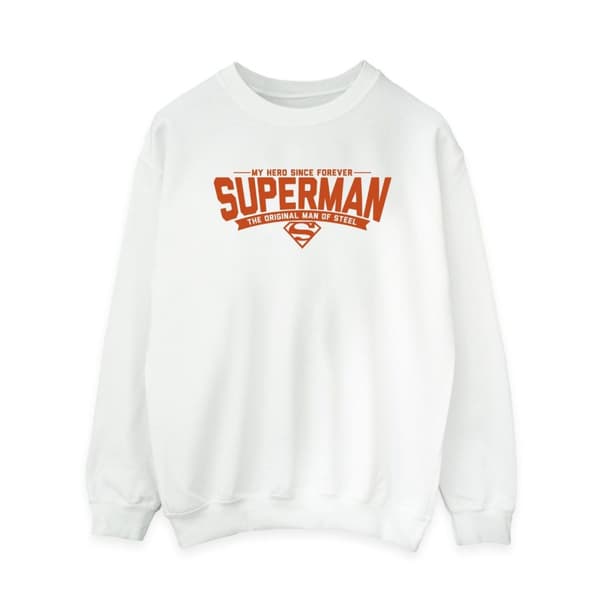 DC Comics Dam/Tjej Superman Hero Dad Sweatshirt