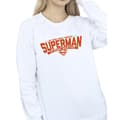 Miniatyrbild 3 av 4: DC Comics Dam/Tjej Superman Hero Dad Sweatshirt