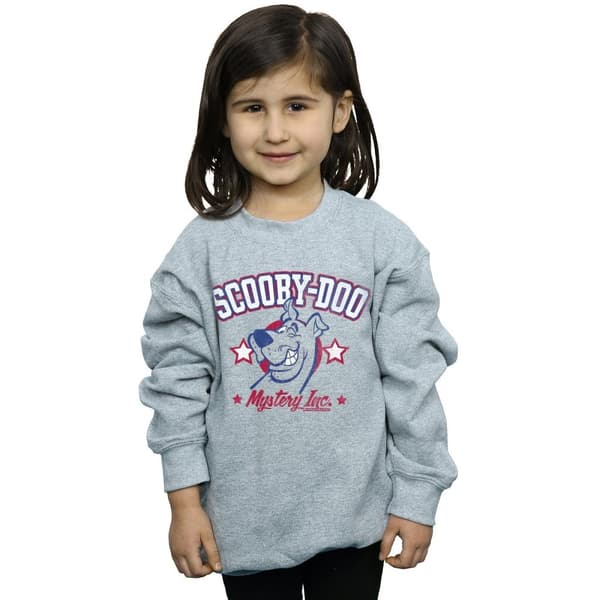 Scooby Doo Girls Collegiate Mystery Inc Sweatshirt