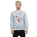 Miniatyrbilde 2 av 3: Disney Mens Donald Duck Love Heart Sweatshirt