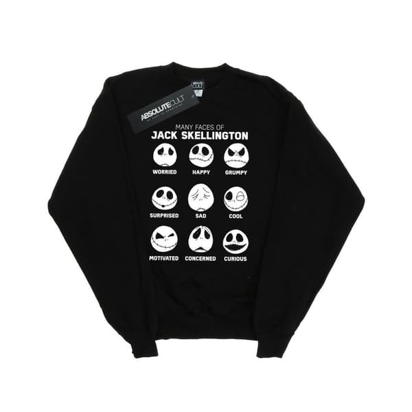 Disney Nightmare Before Christmas - Jacks många ansikten Sweatshirt för flickor