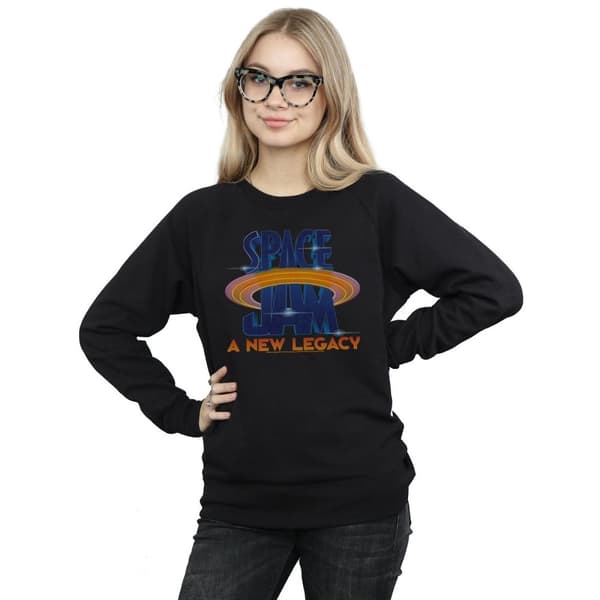 Space Jam: A New Legacy Womens/Ladies Movie Logo Sweatshirt
