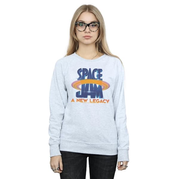 Space Jam: A New Legacy Womens/Ladies Movie Logo Sweatshirt