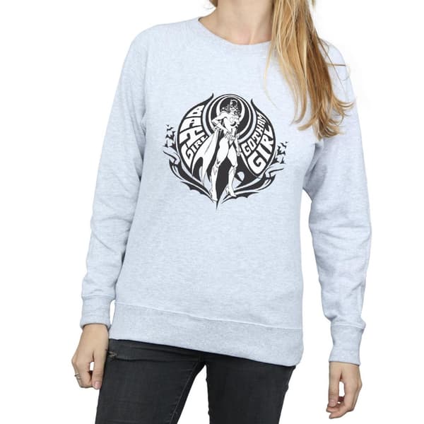 DC Comics Womens/Ladies Batgirl Gotham Girl Sweatshirt
