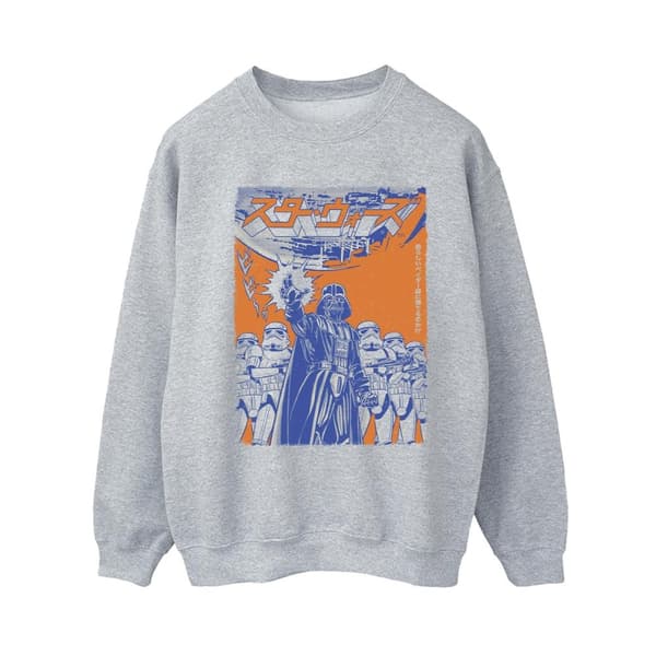 Star Wars Womens/Ladies Vader International Poster Sweatshirt
