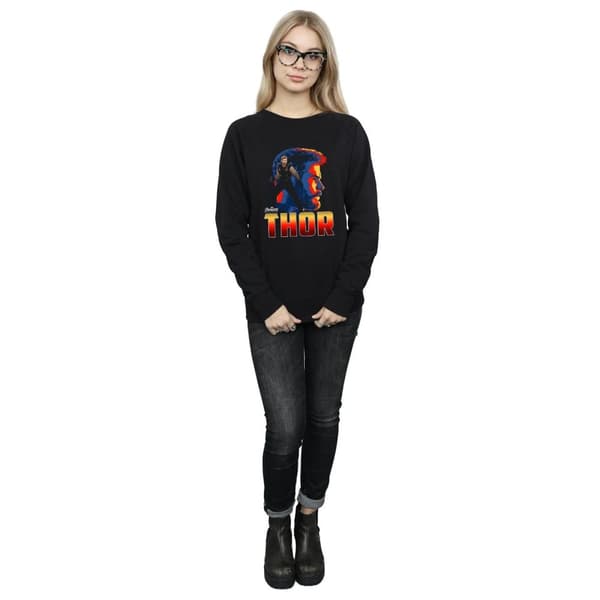 Marvel Womens/Ladies Avengers Infinity War Thor Character Sweatshirt