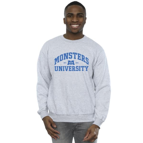 Disney Mens Monsters University Logo Sweatshirt