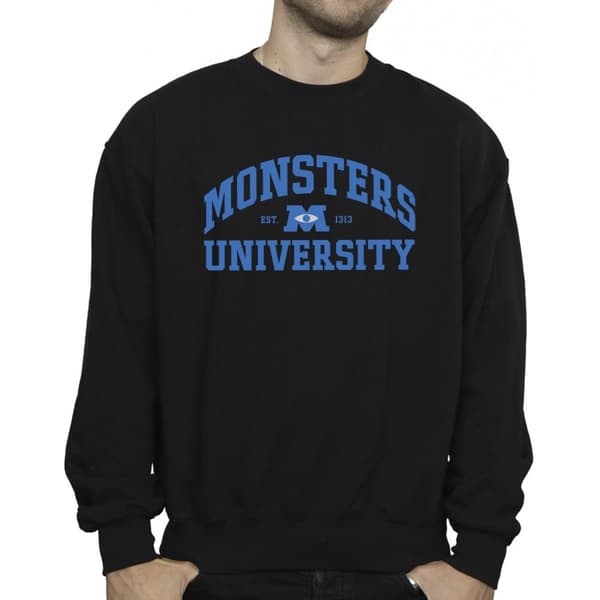 Disney Mens Monsters University Logo Sweatshirt