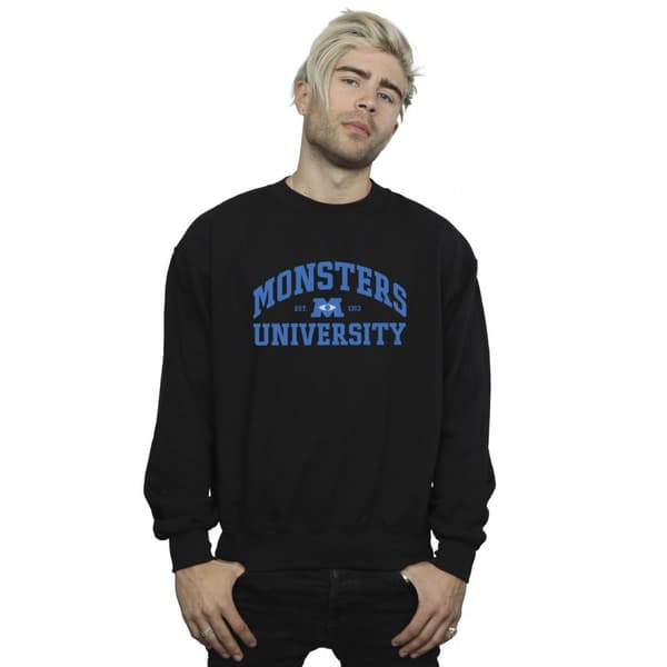 Disney Mens Monsters University Logo Sweatshirt