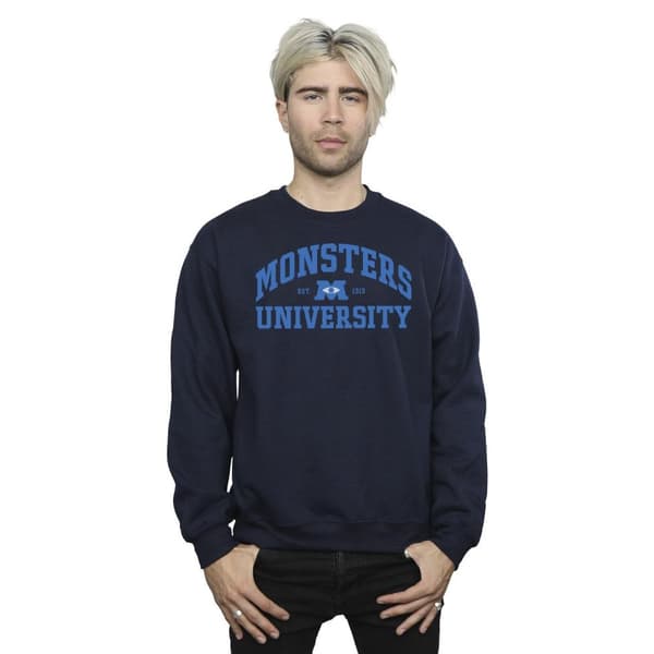Disney Mens Monsters University Logo Sweatshirt