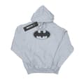 Miniatyrbillede 1 af 5: DC Comics Womens/Ladies Batman One Colour Logo Hoodie