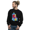 Miniatyrbillede 2 af 3: Disney Mens Donald Duck King Donald Sweatshirt