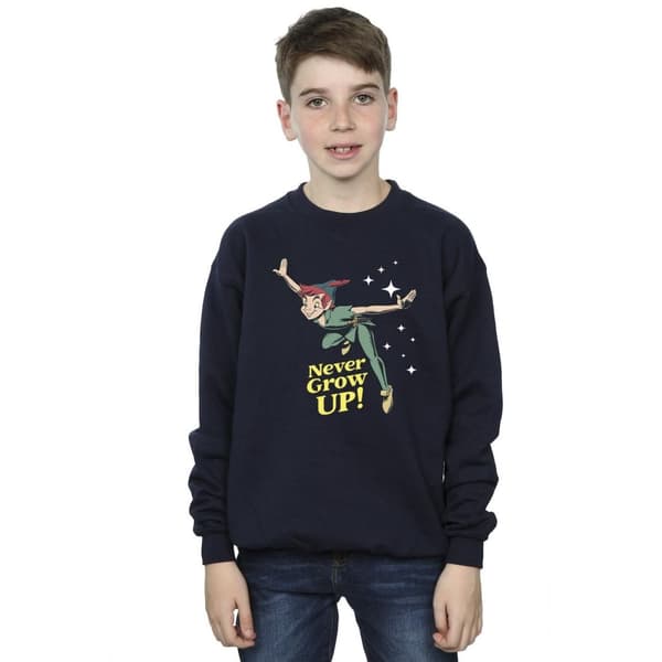 Disney Boys Peter Pan Never Grow Up Sweatshirt