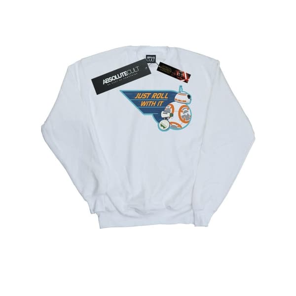 Star Wars: The Rise of Skywalker Mens D-O & BB-8 Just Roll With It Sweatshirt