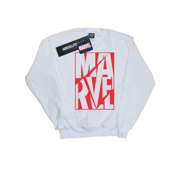 Marvel Herr Portrait Logo Sweatshirt