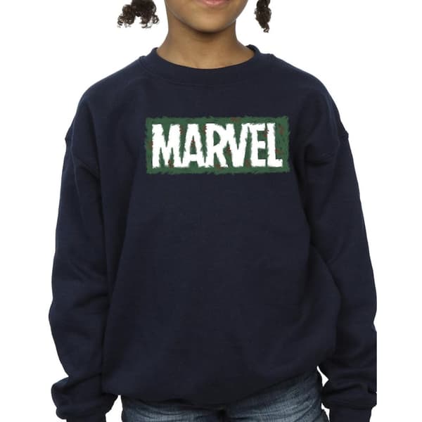 Marvel Girls Holly Logo Sweatshirt