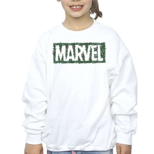 Marvel Girls Holly Logo Sweatshirt