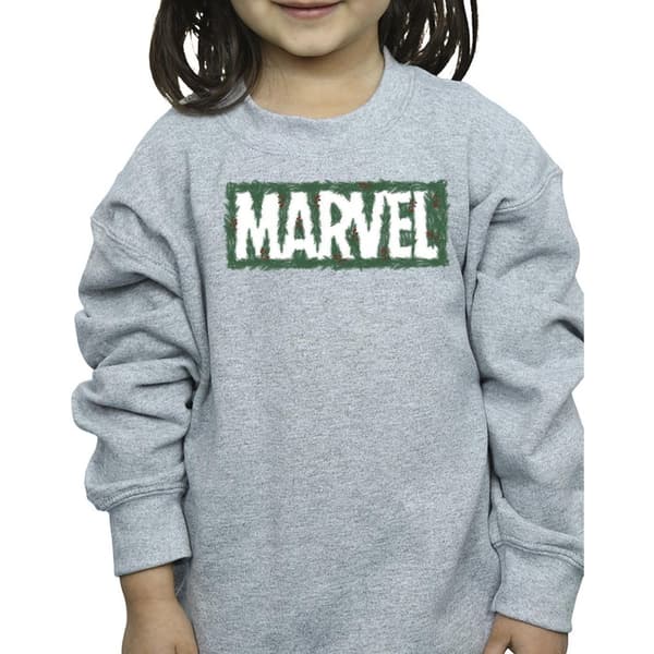 Marvel Girls Holly Logo Sweatshirt