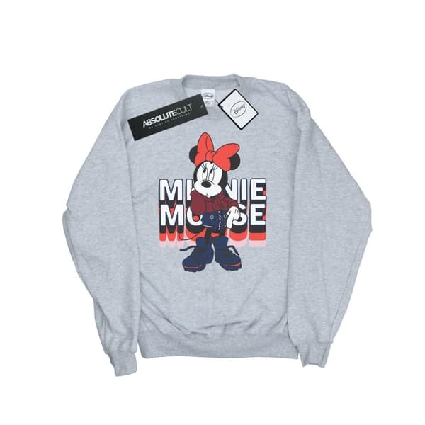 Disney Girls Minnie Mouse In Hoodie Sweatshirt
