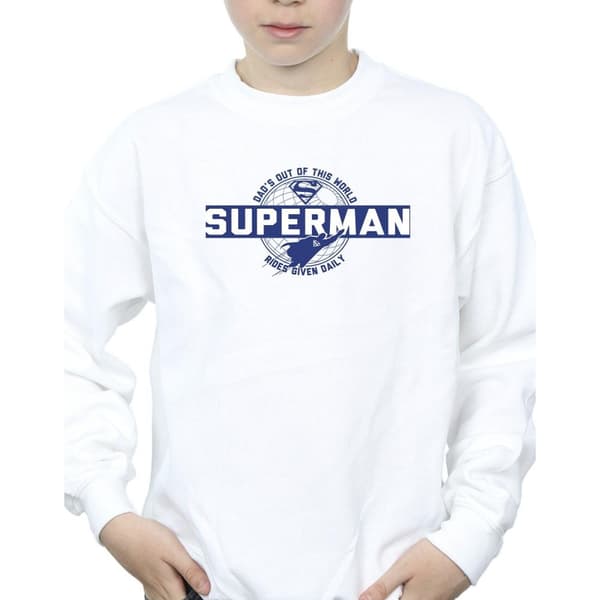 DC Comics Pojkar Superman Out Of This World Sweatshirt
