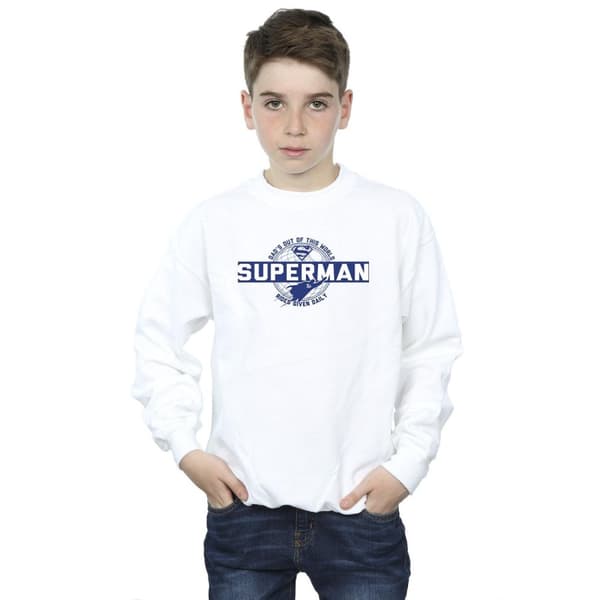 DC Comics Pojkar Superman Out Of This World Sweatshirt